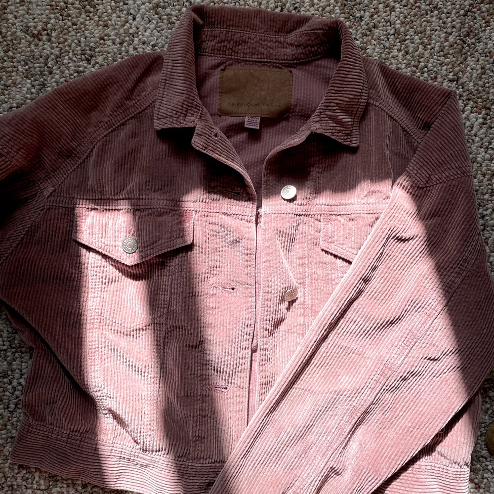 american eagle cropped jacket